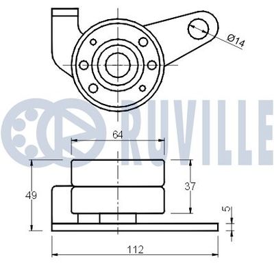 ROLA INTINZATOR CUREA DISTRIBUTIE RUVILLE 540036 1
