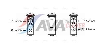 SUPAPA EXPANSIUNE CLIMA AVA Clever Choice OL1375