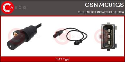 SENZOR IMPULSURI ARBORE COTIT CASCO CSN74C01GS