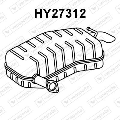 ENDSCHALLDäMPFER VENEPORTE HY27312