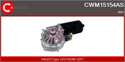 CASCO CWM15154AS Двигун склоочисника для BMW (Бмв)