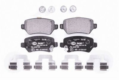 Brake Pad Set, disc brake 8DB 355 018-781