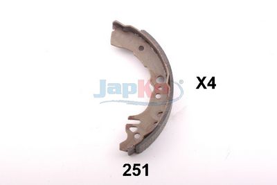 комплект спирачна челюст JAPKO