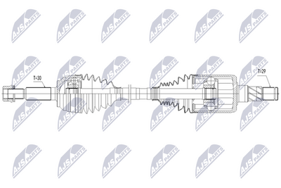 полуоска NTY NPW-CH-190