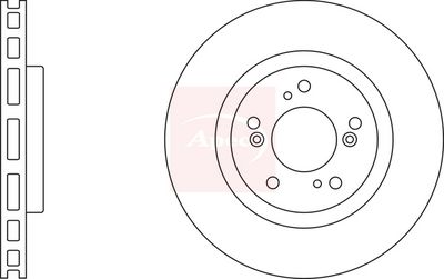 APEC Brake Disc DSK2329