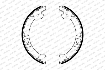 BREMSBACKENSATZ FESTSTELLBREMSE FERODO FSB597 1