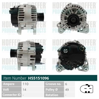 generátor HOFFER H55151096