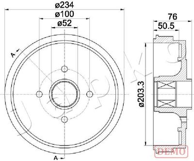 Brake Drum 560409C