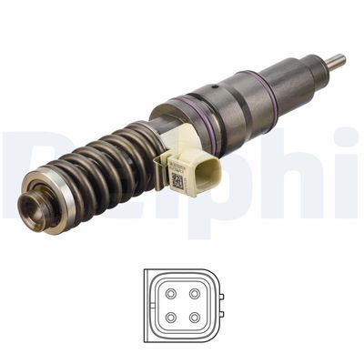 Indsprøjtningsventil DELPHI BEBE4D34101-12B1