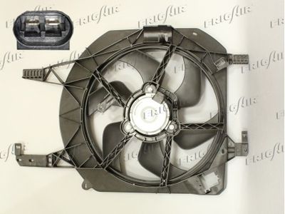 Вентилятор, охлаждение двигателя FRIGAIR 0509.2013 для OPEL VIVARO