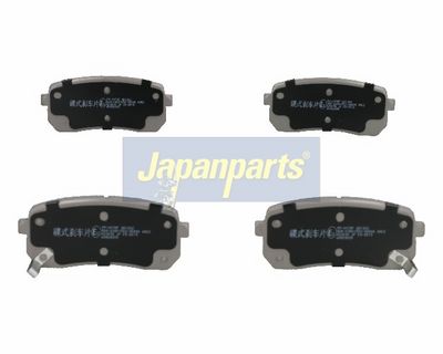 JAPANPARTS Stabdžių trinkelių rinkinys, diskinis stabdys
