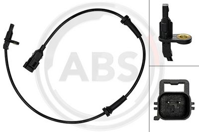 датчик, обороти на колелото A.B.S. 33131