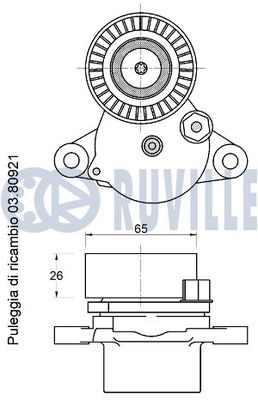 INTINZATOR CUREA CUREA DISTRIBUTIE RUVILLE 542840 1