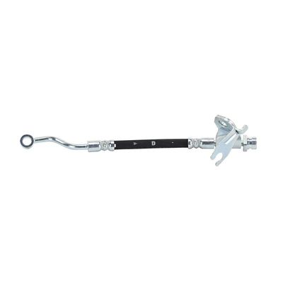 Remleiding/slang flexibel Achter Links (lengte 197mm, M10x1) past: HYUNDAI I20 I 1.1D-1.6D 08.08-12.15