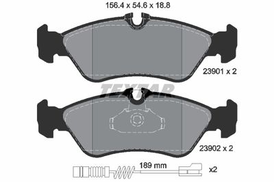 Brake Pad Set, disc brake 2390101