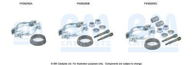 Монтажный комплект, катализатор BM CATALYSTS FK90295 для PEUGEOT 405