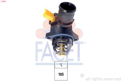 Termostat, płyn chłodzący FACET 7.8893