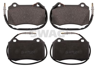 SWAG 62 11 6165 Тормозные колодки и сигнализаторы  для PEUGEOT 406 (Пежо 406)