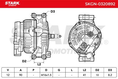 генератор STARK SKGN-0320892