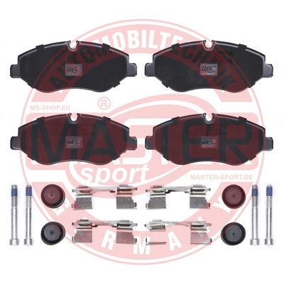 Zestaw klocków hamulcowych, hamulce tarczowe MASTER-SPORT GERMANY 13046048262N-SET-MS