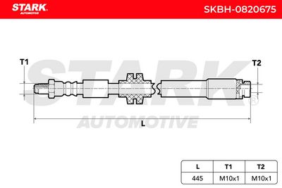 спирачен маркуч STARK SKBH-0820675