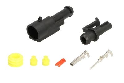 Draadverbindingen (socket+plug, aantal pinnen: 1, draad: 1,5mm², type aansluiting: SUPERSEAL)