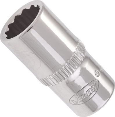 Vigor V7514-8 Nástrčná hlavice dvojitý šestihran 8mm 1/4"