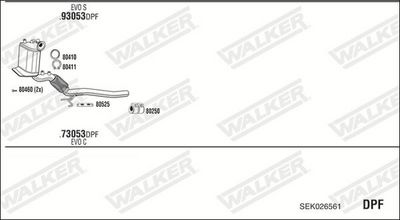SISTEM DE ESAPAMENT WALKER SEK026561