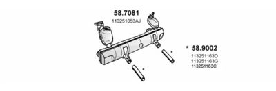 Układ wydechowy ASSO ART2552