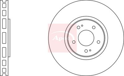 APEC Brake Disc DSK2076