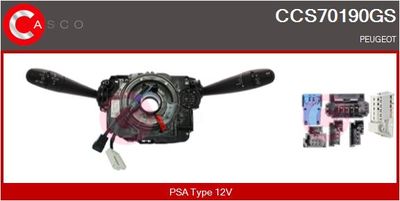 Spínač řízení CASCO CCS70190GS