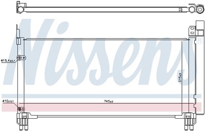 CONDENSATOR CLIMATIZARE NISSENS 941166 4