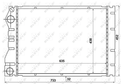 Радиатор, охлаждение двигателя WILMINK GROUP WG1722779 для RENAULT ESPACE
