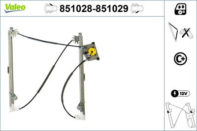 MECANISM ACTIONARE GEAM VALEO 851028