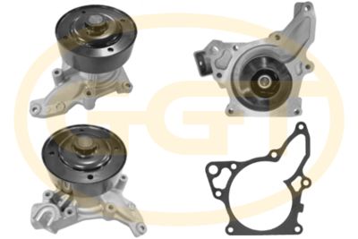Водяной насос, охлаждение двигателя GGT PA13030 для MAZDA CX-5