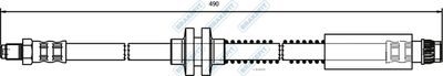 APEC Brake Hose BHO4115