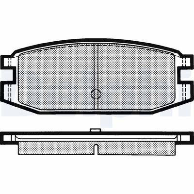 BREMSBELAGSATZ SCHEIBENBREMSE