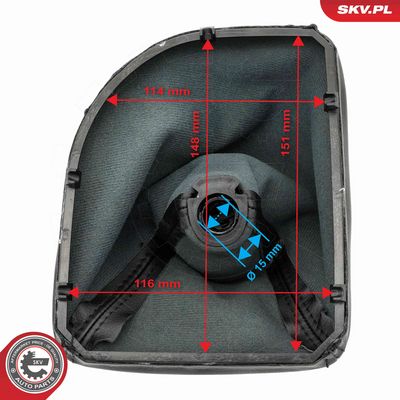 Hlavice řadicí páky ESEN SKV 63SKV567