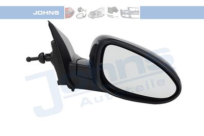 JOHNS 21 07 38-1 Наружное зеркало  для CHEVROLET AVEO Наклонная задняя часть (T300) 1.4