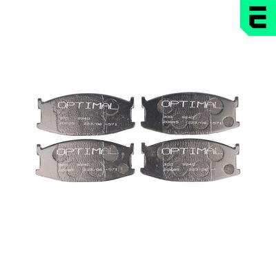 Sada brzdových destiček, kotoučová brzda OPTIMAL 9240
