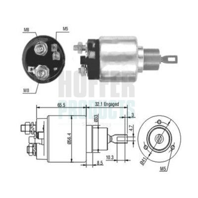 SOLENOID ELECTROMOTOR