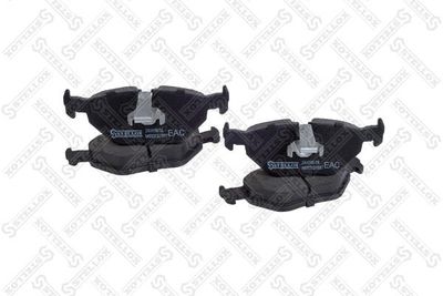 комплект спирачно феродо, дискови спирачки STELLOX 276 015B-SX