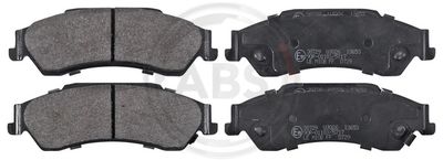 Комплект тормозных колодок, дисковый тормоз A.B.S. 38729 для CHEVROLET BLAZER