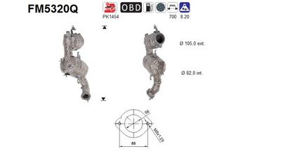 FILTRU FUNINGINE/PARTICULE SIST.DE ESAPAMENT