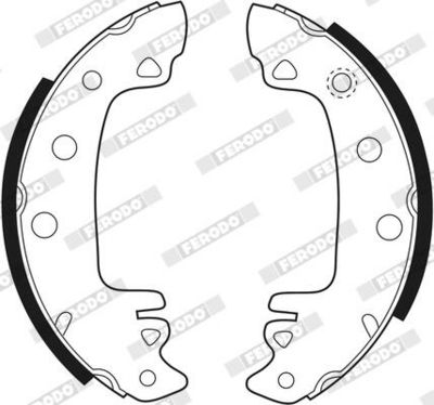 BREMSBACKENSATZ FERODO FSB29 2