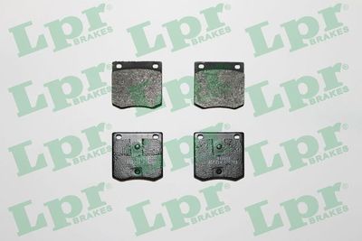 Комплект тормозных колодок, дисковый тормоз LPR 05P394 для NISSAN 280ZX,ZXT