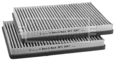 Фильтр, воздух во внутренном пространстве BORG & BECK BFC1067 для ROLLS-ROYCE SILVER