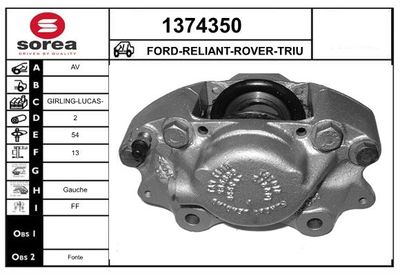 BREMSSATTEL SNRA 1374350