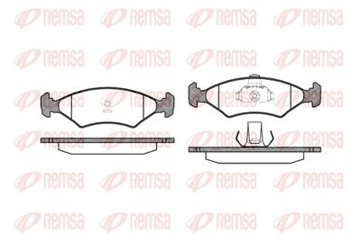 Brake Pad Set, disc brake 0119.10