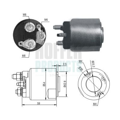 SOLENOID ELECTROMOTOR